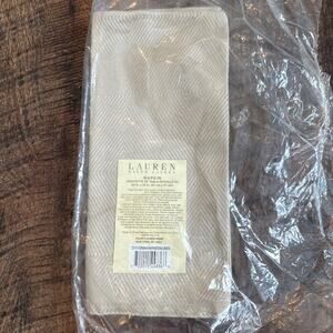 Ralph Lauren Harrison Table Linen Napkin Retired Color Taupe 20" x 20" New